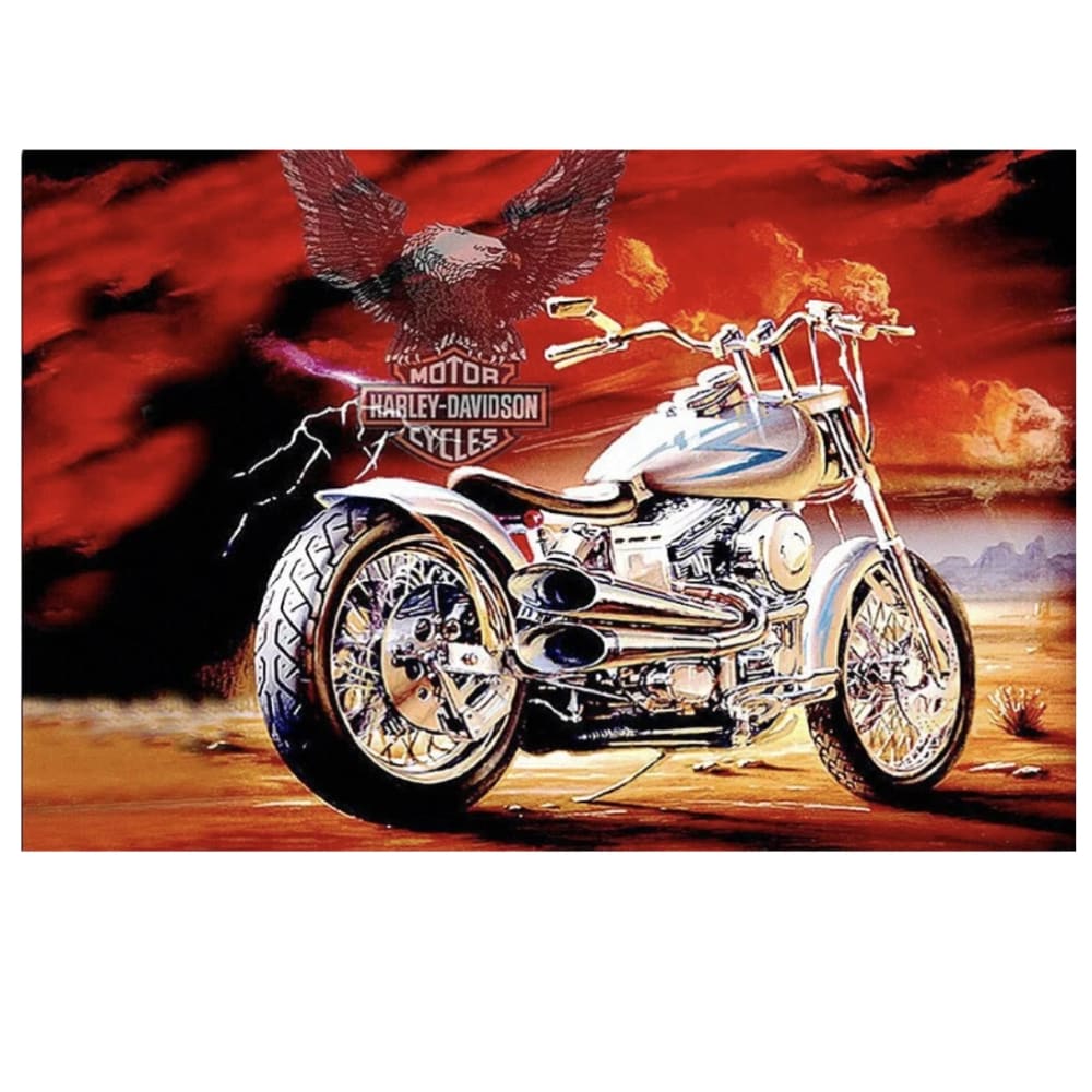 Harley Davidson Motor | Diamond Painting