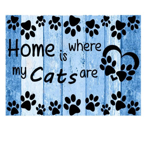 Home Is Where My Cats Are | Diamond Painting