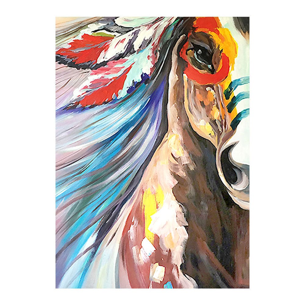 Indianen Paard | Diamond Painting