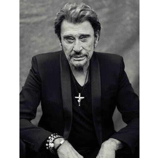 Johnny Hallyday - 20x25cm / Vierkant - Overig