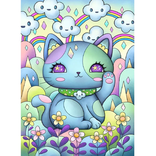 Kitten - 20x25cm / Vierkant - Kinderen