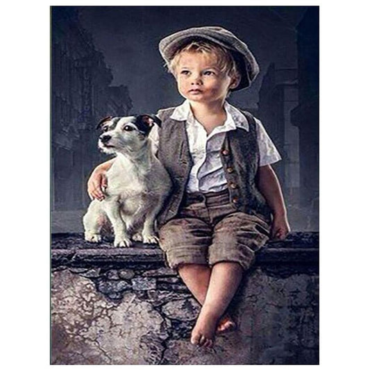 Kleine Jongen & Hond | Morgen In Huis