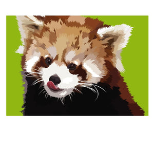 Kleine Panda | Exclusieve Diamond Painting