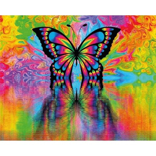 Kleurrijke Vlinder | Diamond Painting