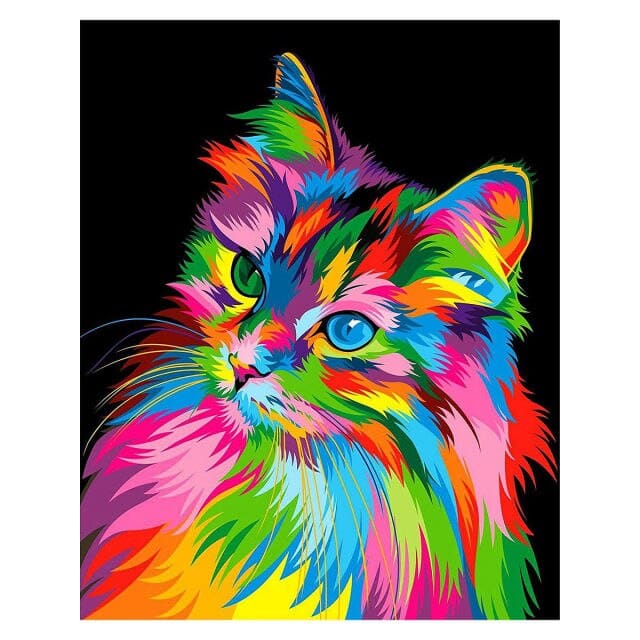 Kleurvolle Kat