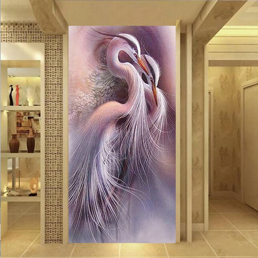 Kraanvogel XL | Diamond Painting