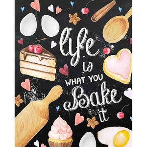 Life Is What You Bake It | Diamond Painting