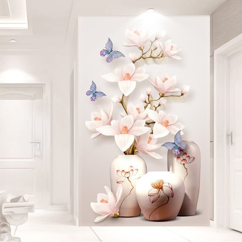 Magnolia In Vaas XL | Diamond Painting