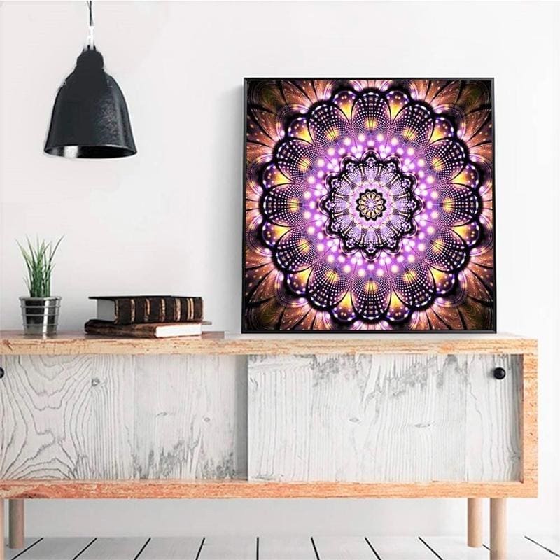 Mandala 3 va. 50x50cm - 50x50cm / Vierkant - Mandala’s