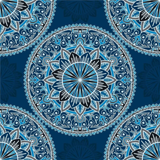 Mandalas - 40x40cm (Min. formaat i.v.m. details) / Vierkant 