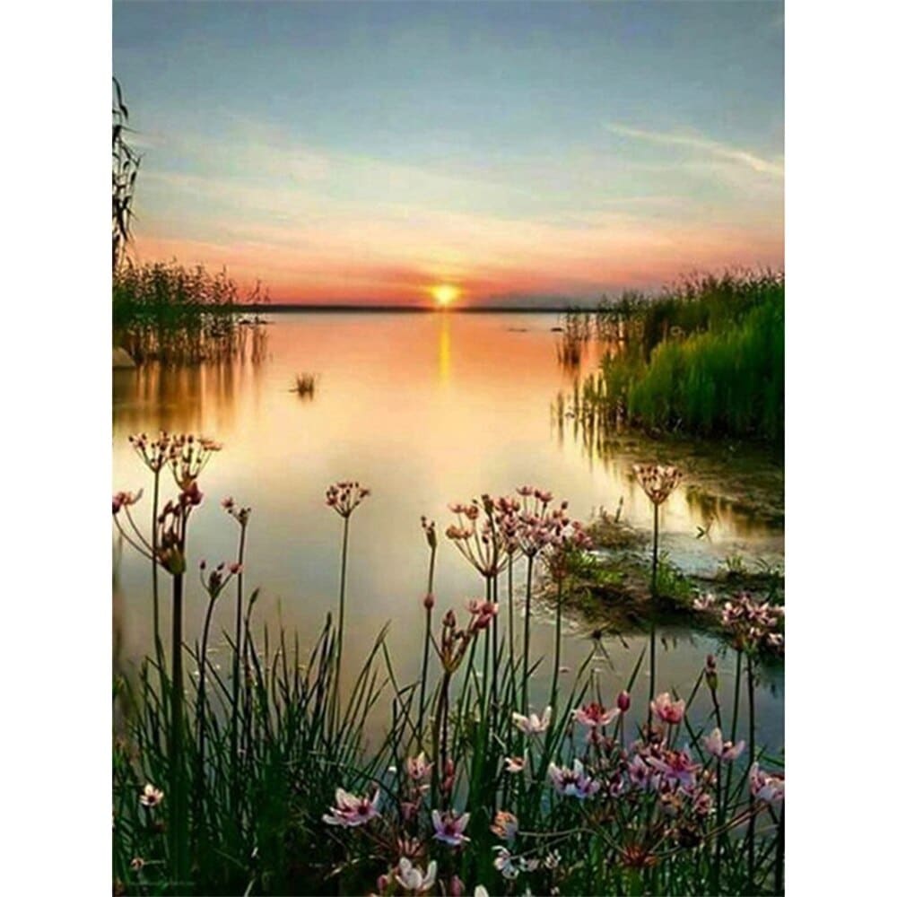 Meer - Zonsondergang