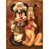 Mickey Mouse & Pluto | Diamond Painting