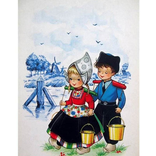 Nederlandse Klederdracht | Diamond Painting