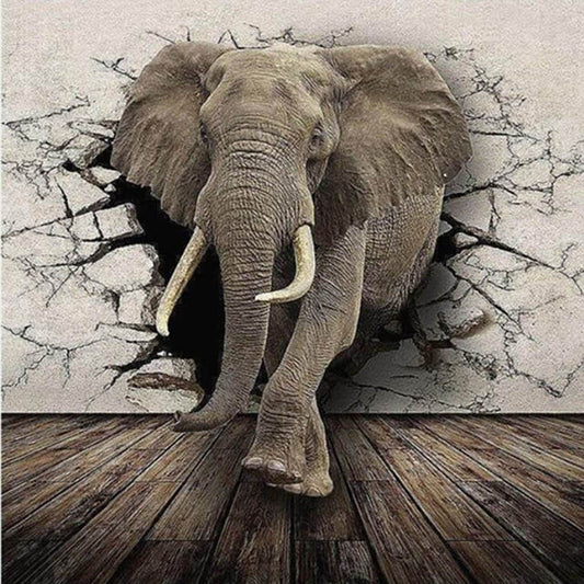 Olifant 3D | Diamond Painting