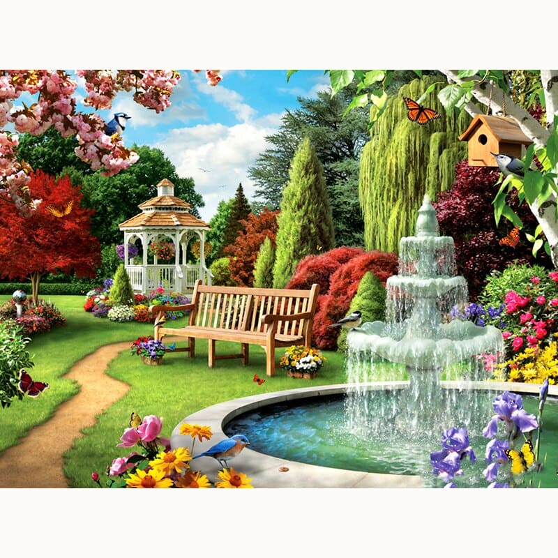 Parkje | Diamond Painting
