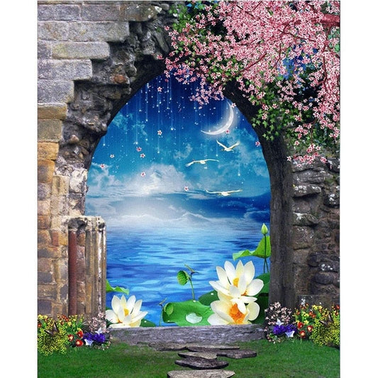 Poort Naar Meer | Diamond Painting