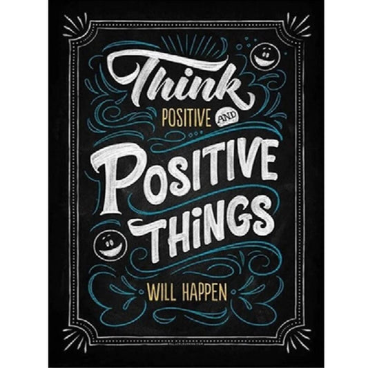 Positive things - 40x50cm (Minimaal formaat i.v.m. details)