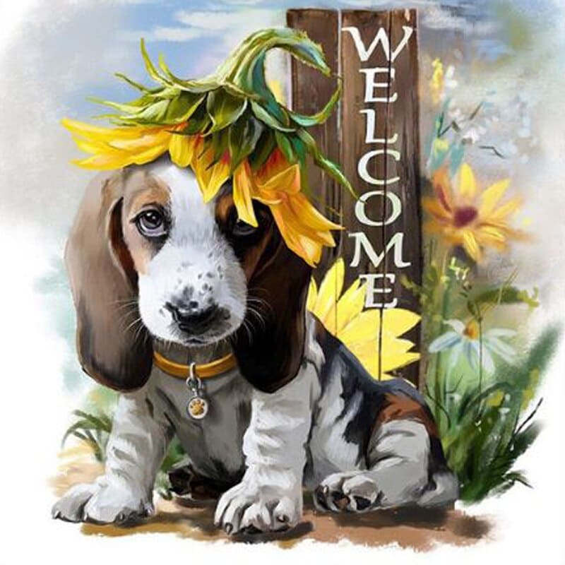 Puppy | Diamond Painting