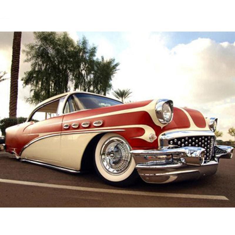 Retro Auto | Diamond Painting