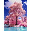 Roze Boom | Diamond Painting