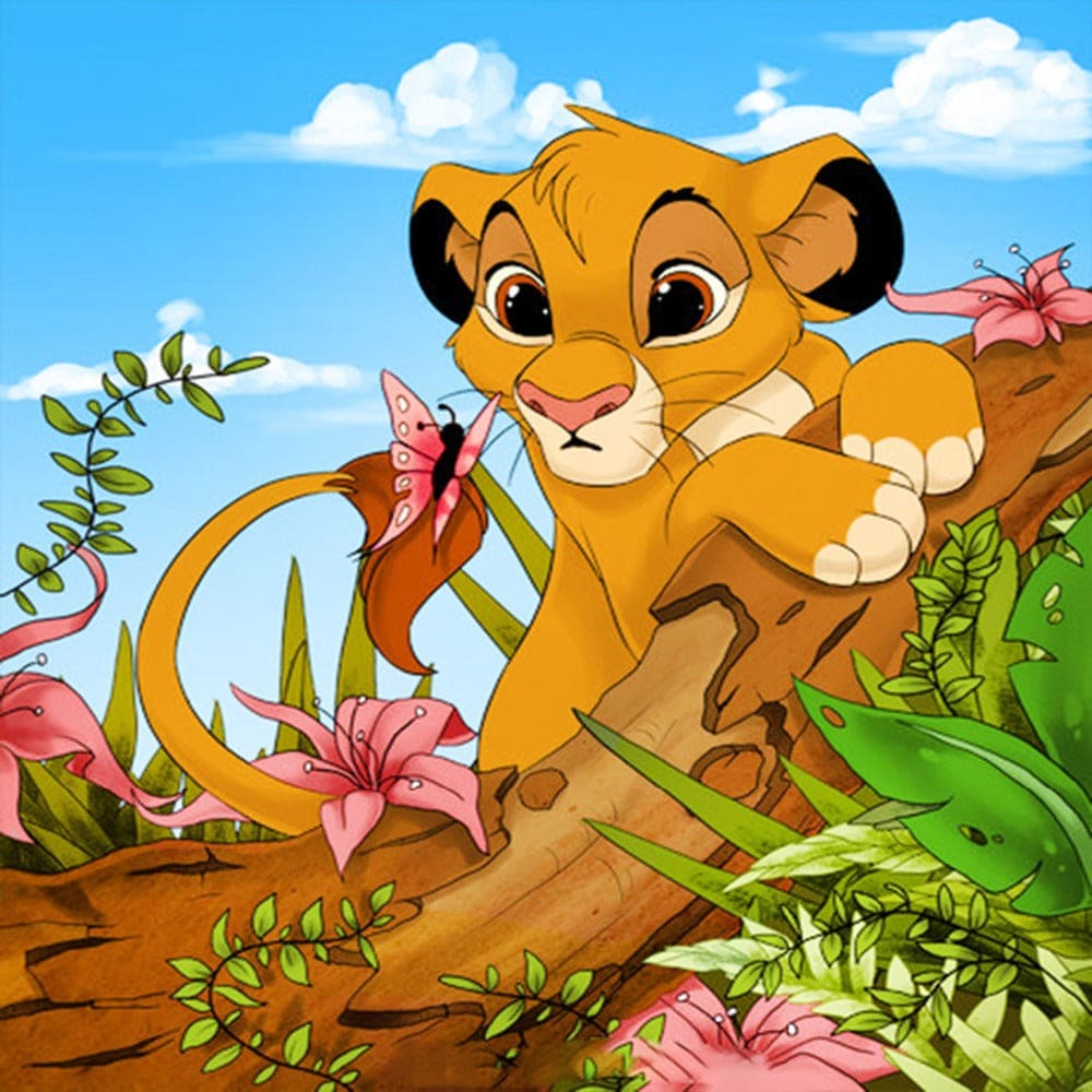 Simba – Diamond Painting Nederland