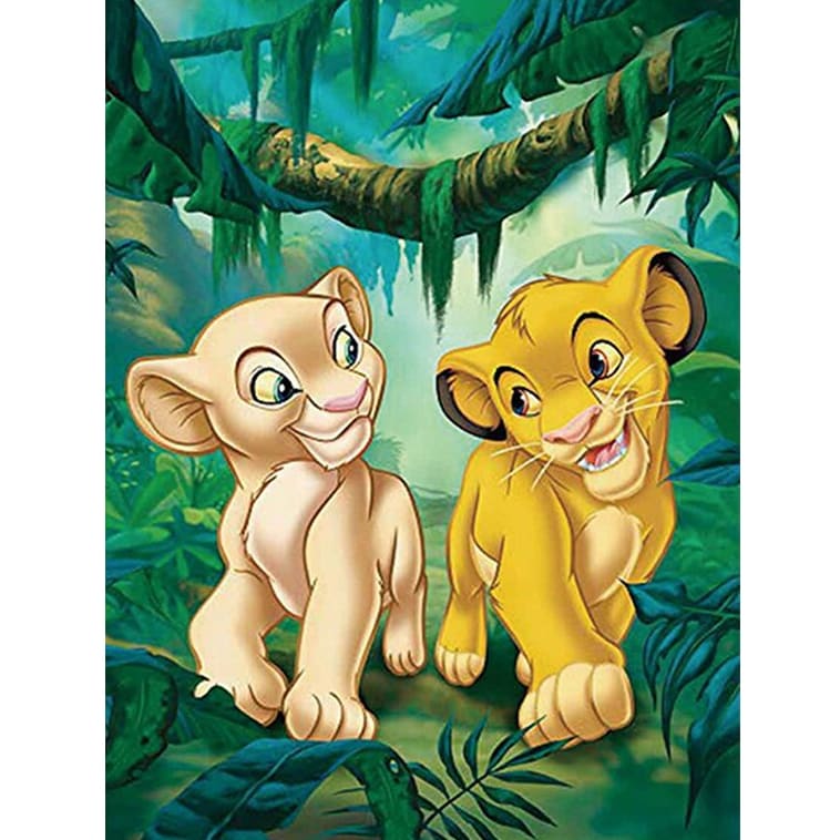 Simba & Nala | Diamond Painting