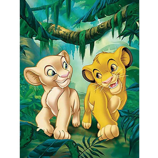 Simba & Nala | Diamond Painting