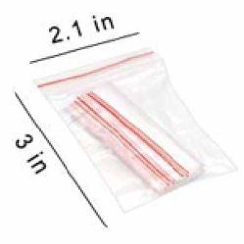 Small Zip Bags (Pack Of 10)