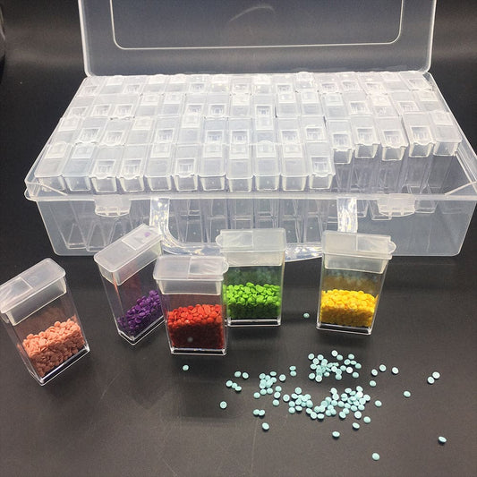 Sorteerkoffer | 64 Potjes | Inclusief Stickers - Accessoires