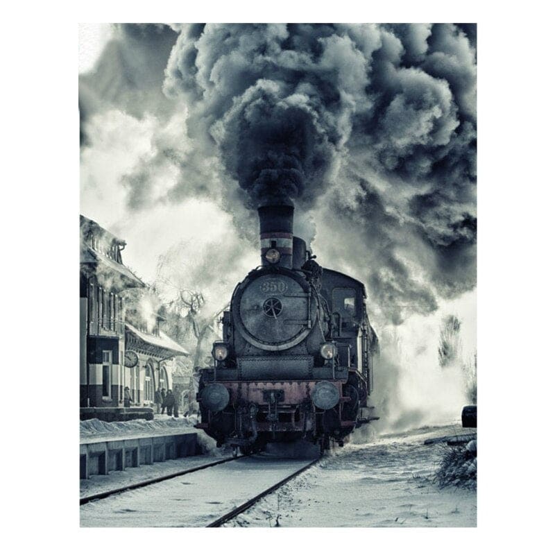 Stoomtrein | Diamond Painting