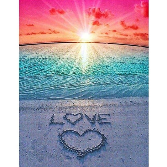 Strand - Love | Diamond Painting