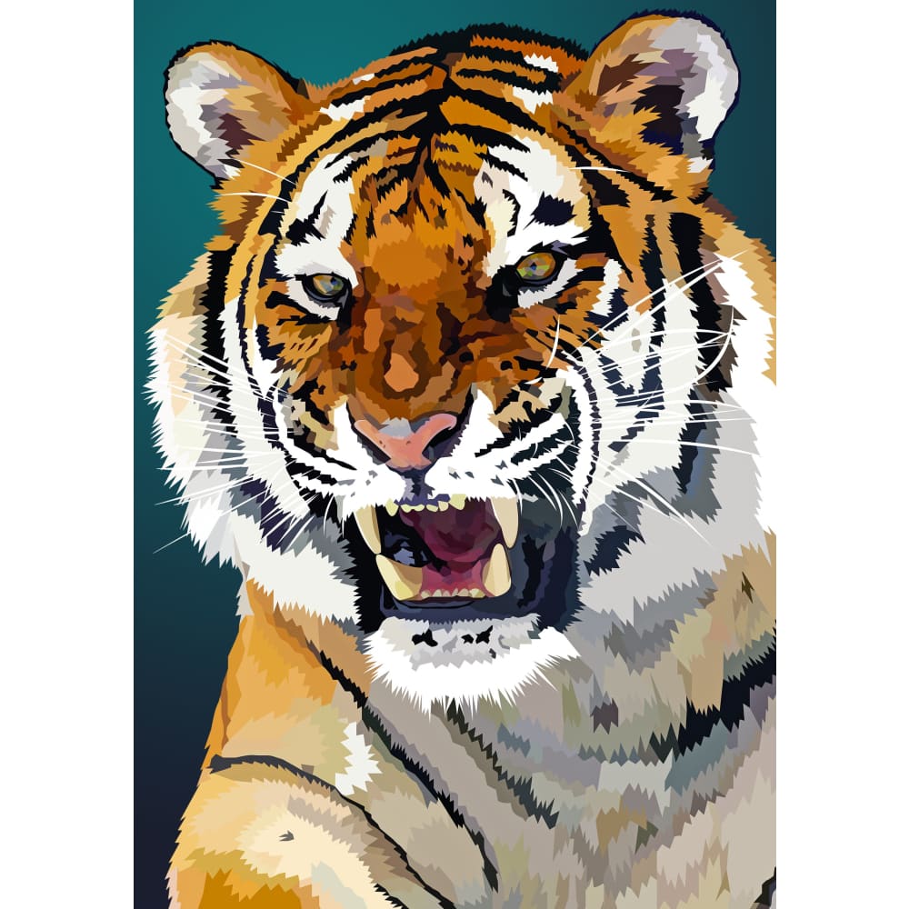 Tijger | Exclusieve Diamond Painting