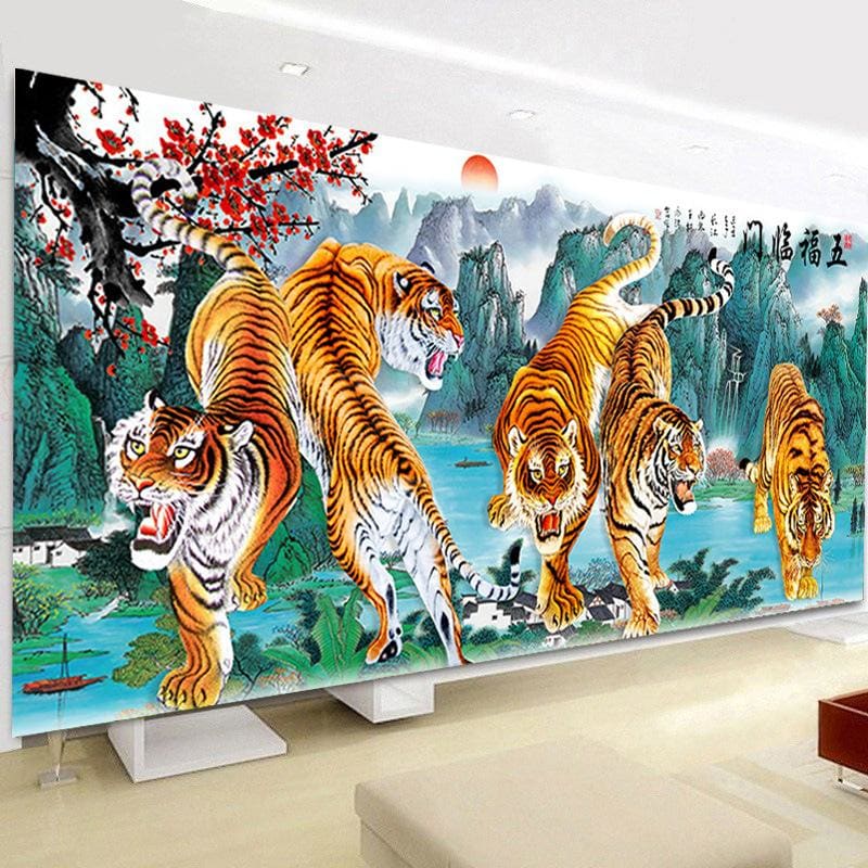 Tijger XL | Diamond Painting