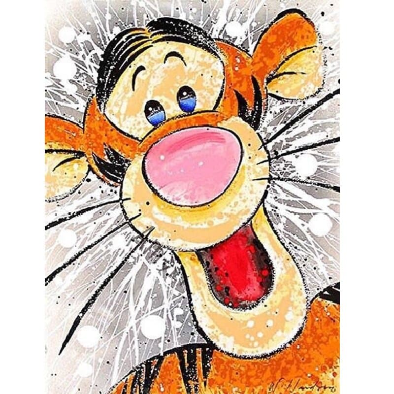 Tijgertje | Diamond Painting