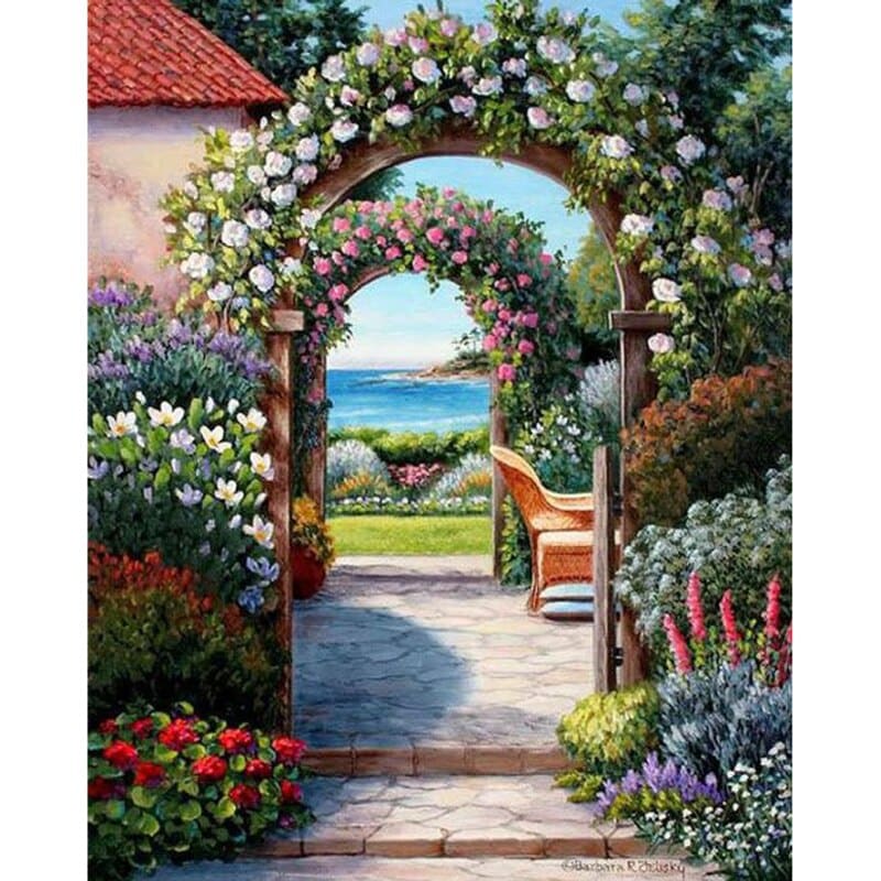 Tuinpad | Diamond Painting