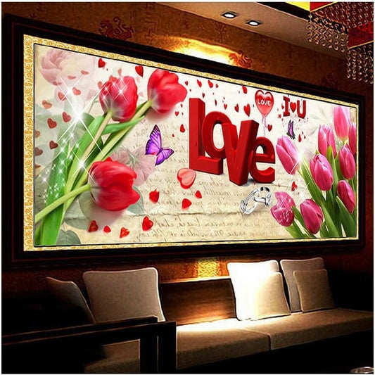 Tulp - Love XL | Diamond Painting