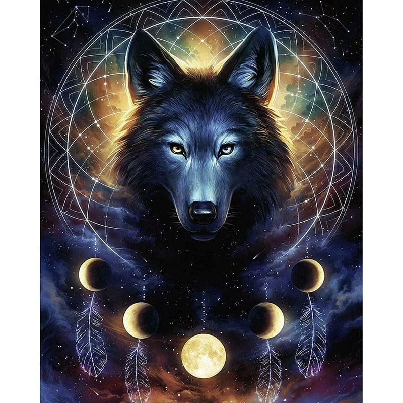 Universum Wolf | Diamond Painting