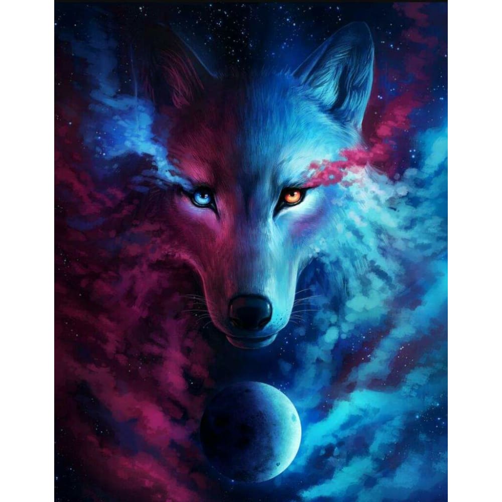 Universum Wolf | Diamond Painting