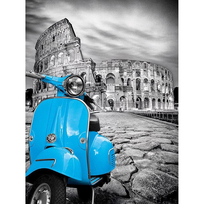 Vespa Oldtimer | Diamond Painting