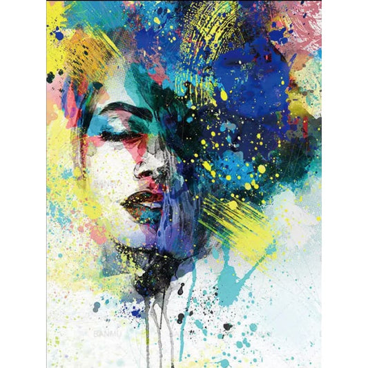 Vrouw Abstract | Diamond Painting
