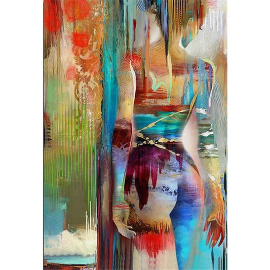 Vrouw Abstract
