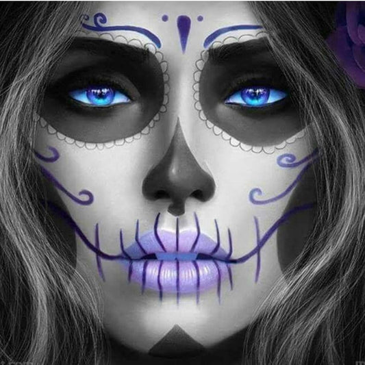 Vrouw - Masker | Diamond Painting