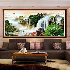 Waterval XL | Diamond Painting