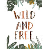 Wild and free - 40x50cm (Min. formaat i.v.m. details) / 