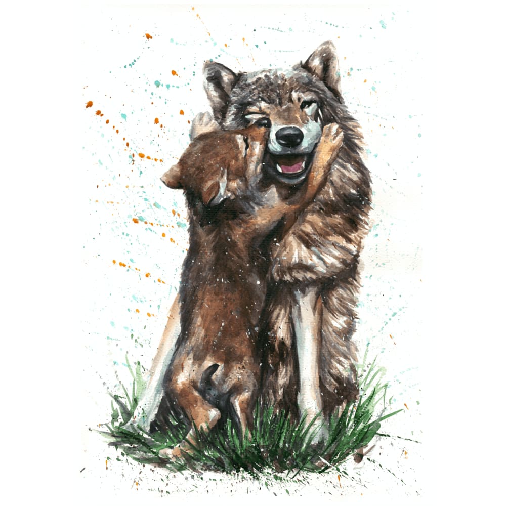 Wolf Met Jong | Diamond Painting