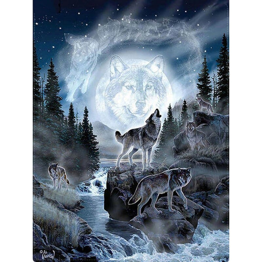 Wolven | Diamond Painting