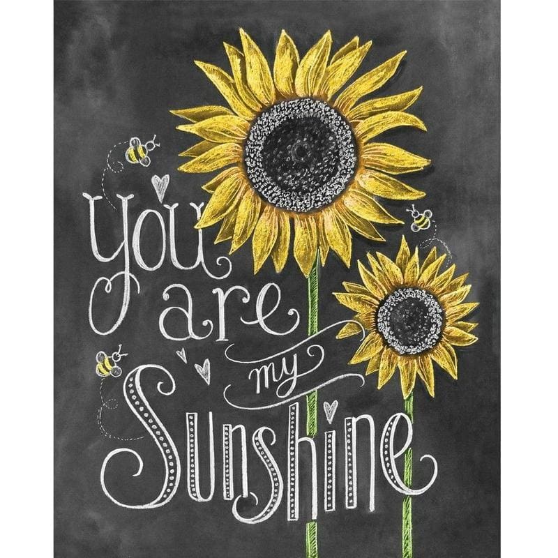 You are my sunshine - 40x50cm (Min. formaat i.v.m. details) 
