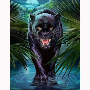 Zwarte Panter | Diamond Painting